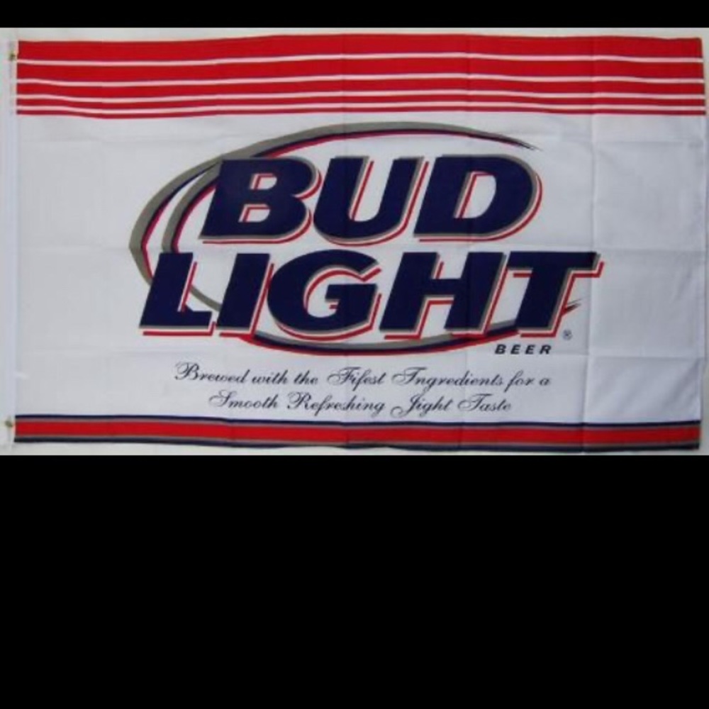 3’ x 5’ Bud Light Beer Flag/Banner